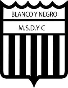 Club Atletico Blanco Y Negro Logo PNG Vector