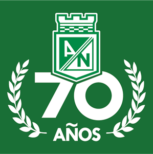 Club Atlético Nacional 70 Años Logo PNG Vector