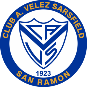 Club Atlético Velez Sarsfield de San Ramón Logo PNG Vector