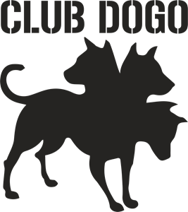 Club Dogo Black Logo Vector