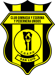 Club Gimnasia y Esgrima y Pedernera Unidos Logo PNG Vector