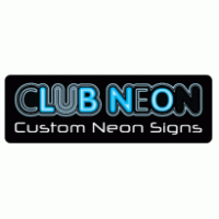 Club Neon Logo PNG Vector
