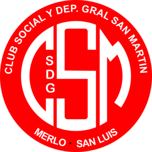 Club Social y Deportivo General San Martín Logo PNG Vector