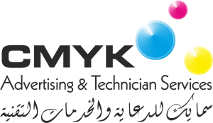 CMYK Advertising & Technician Services Logo PNG Vector