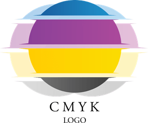CMYK Print Colour Logo PNG Vector