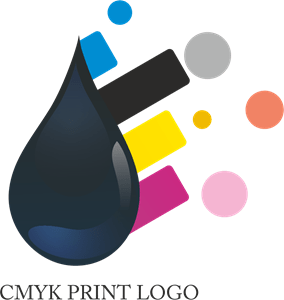 CMYK Print Logo PNG Vector