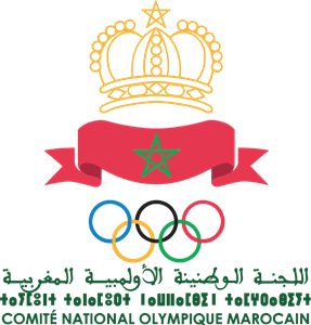 CNOM "Le Comité National Olympique Marocain" Logo Vector