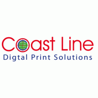 Coastline Digital Printing Logo PNG Vector