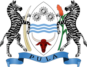 Coat of arms of Botswana Logo Vector