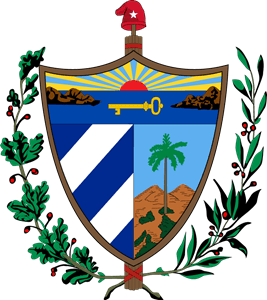 Coat of arms of Cuba Logo Vector