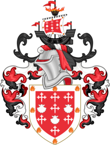 Coat of Arms of Davenant Foundation School Logo PNG Vector