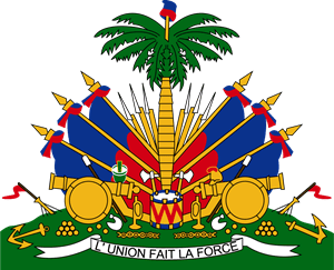 Coat of arms of Haiti Logo Vector
