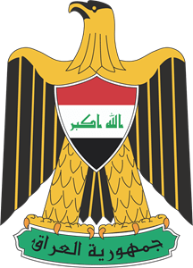 Coat of arms of Iraq Logo Vector