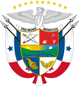 Coat of arms of Panama Logo Vector