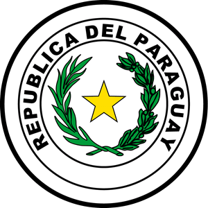 Coat of arms of Paraguay Logo Vector