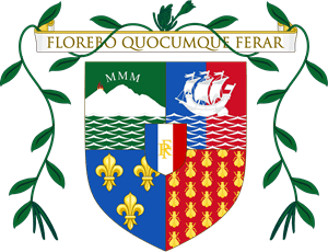 Coat of arms of Réunion Logo PNG Vector