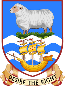 Coat of arms of the Falkland Islands Logo PNG Vector