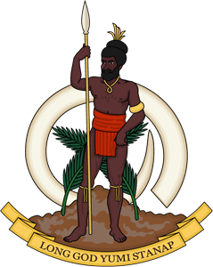 Coat of arms of Vanuatu Logo PNG Vector
