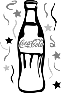 Coca Cola Bottle Logo PNG Vector
