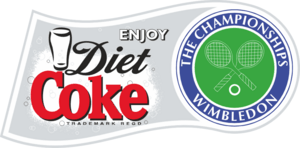 Coca Cola Diet Wimbledon Logo PNG Vector