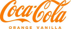 Coca Cola Orange Vanilla Logo PNG Vector