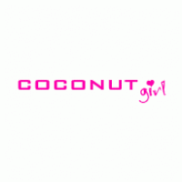 coconut girl Logo Vector