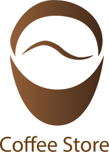 Coffe Store Logo PNG Vector