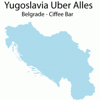 Coffee Bar Yugoslavia Uber Alles Belgrade Logo PNG Vector