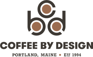 Coffee by Design Logo Vector