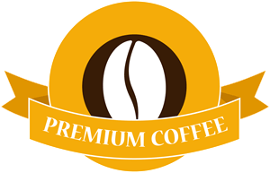 Coffee Premium Shop Logo PNG Vector