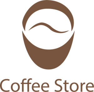 Coffee Store Logo PNG Vector