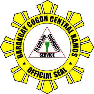 Cogon Ramos Barangay Seal Logo PNG Vector