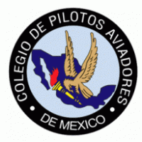 Colegio de Pilotos Aviadores de Mexico Logo PNG Vector