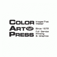 Color Art Press Logo Vector