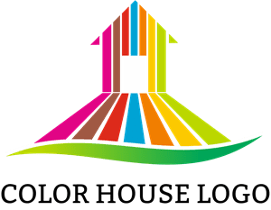 Color House Logo PNG Vector