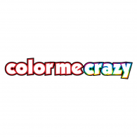 Color Me Crazy Tarpaulin Printing Logo Vector
