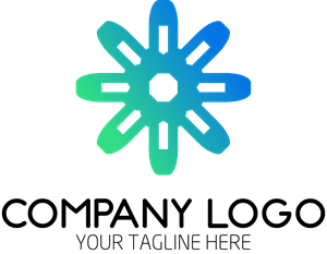 Colorful Abstract Company Logo PNG Vector