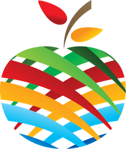 Colorful Apple Logo PNG Vector