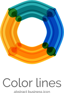 Colorful Circle Logo PNG Vector