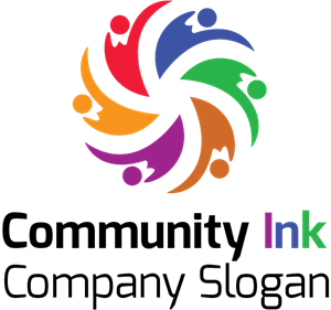 Colorful Community Logo PNG Vector