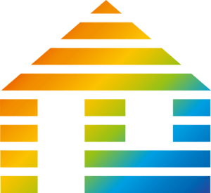 Colorful Dream House Real Estate Logo PNG Vector