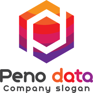Colorful hexagon Logo Vector