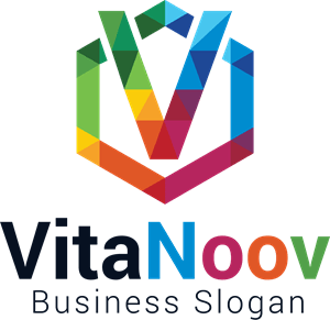 Colorful letter v Logo PNG Vector