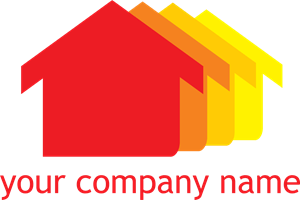 Colorful Real Estate Logo PNG Vector