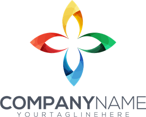 Colorful Shape Compay Logo PNG Vector
