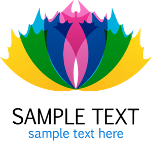Colorful Shape Logo PNG Vector