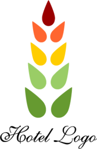 Colour Leaf Art Logo PNG Vector
