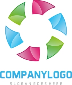 Coloured Company Logo PNG Vector