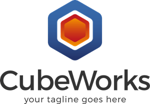 Coloured Cube Works Logo PNG Vector