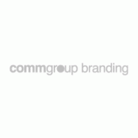 commgroup branding Logo PNG Vector